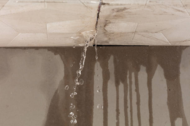 Professional Water Damage Restoration technician working in Dayton, OH